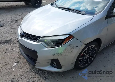 2016 Toyota Corolla S Plus из США, поврежденный, VIN 5YFBURHE9GP397547